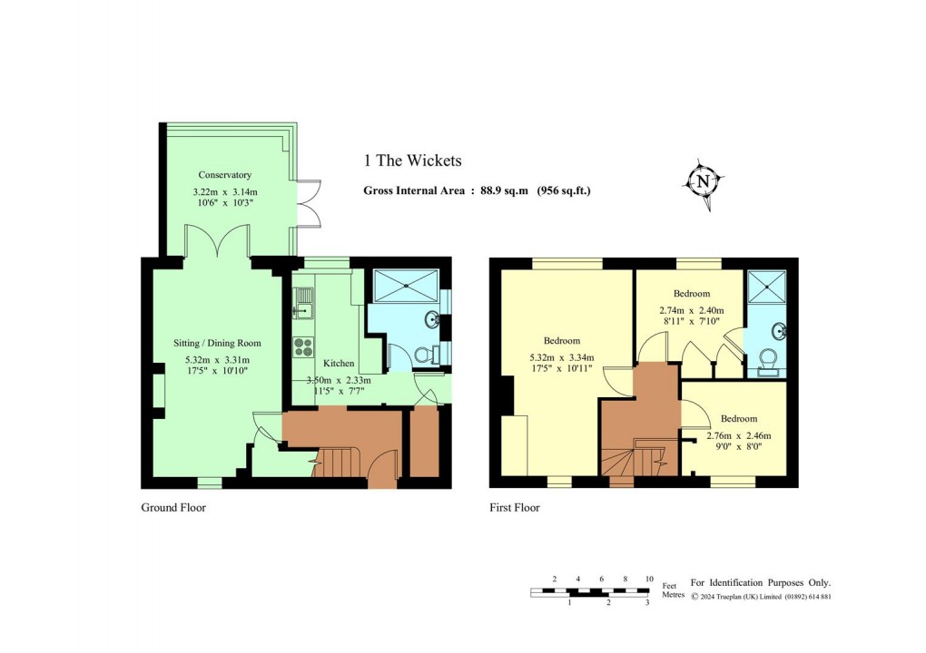Floorplan for The Wickets, Weald, Sevenoaks