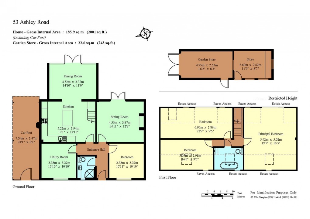 Floorplan for Ashley Road, Hildenborough