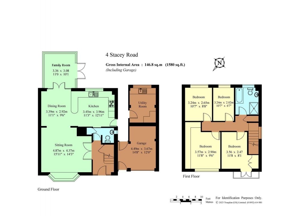 Floorplan for Stacey Road, Tonbridge/Hildenborough borders