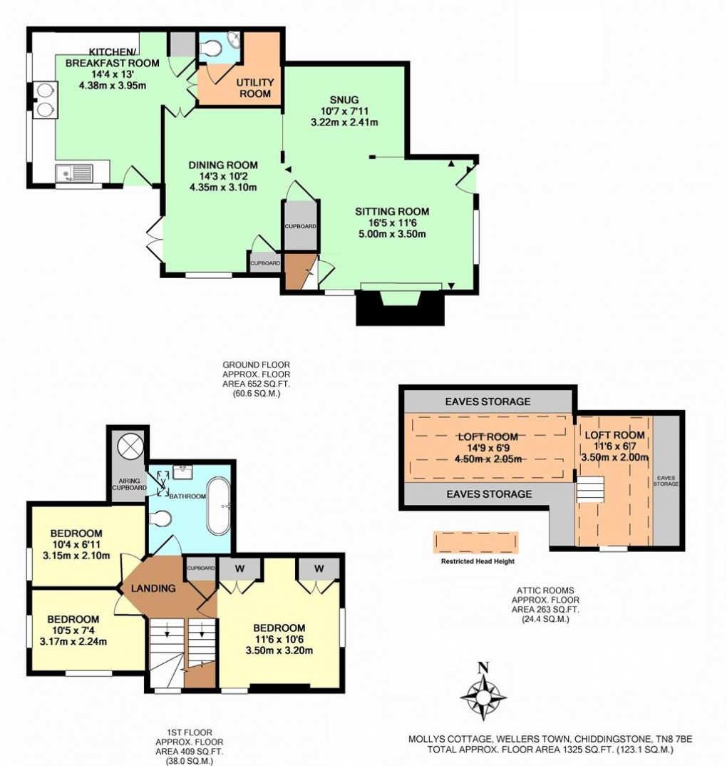 Floorplan for Wellers Town Road, Chiddingstone