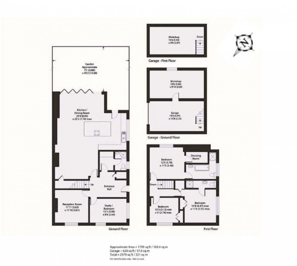 Floorplan for Viewlands Avenue, Westerham