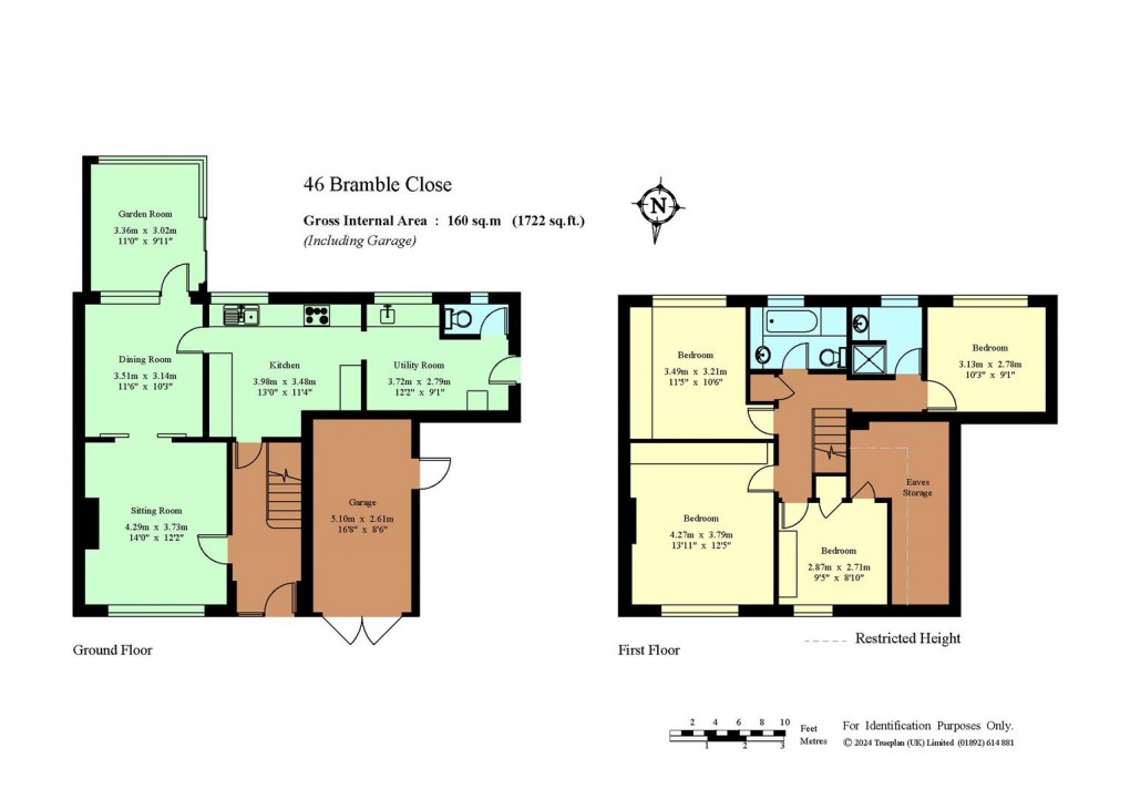 Floorplan for Bramble Close, Hildenborough