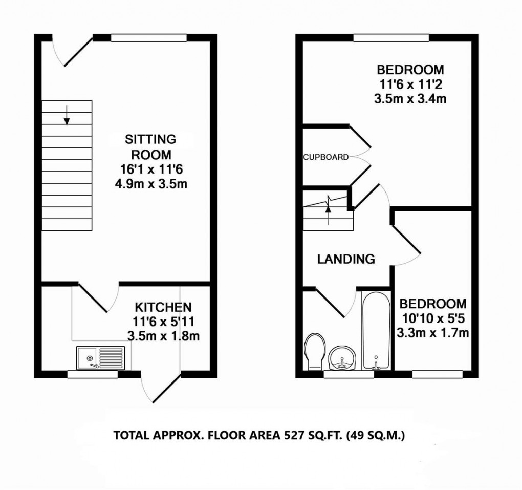 Floorplan for Squerryes Mede, Westerham