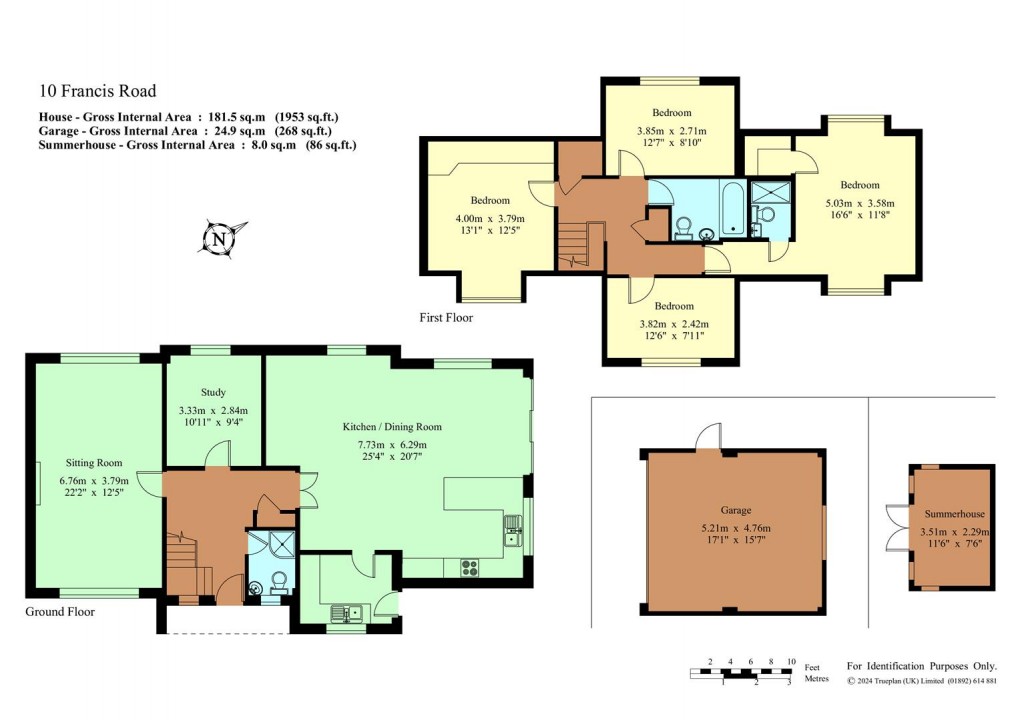 Floorplan for Francis Road, Hildenborough