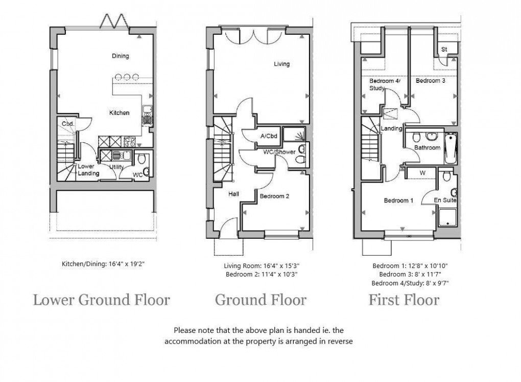 Floorplan for Croft Road, Westerham