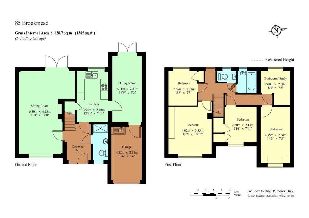 Floorplan for Brookmead, Hildenborough