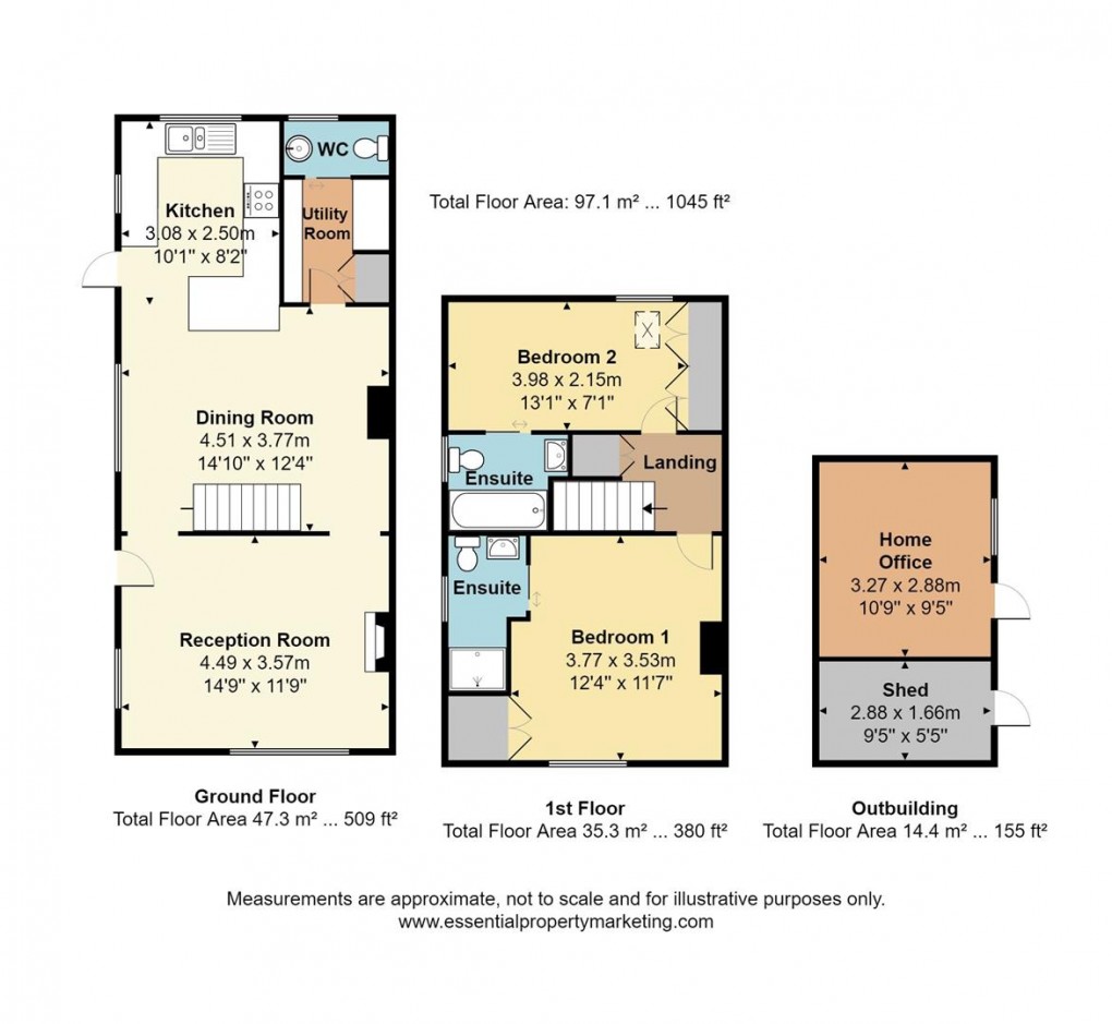 Floorplan for Station Road, Brasted, Westerham