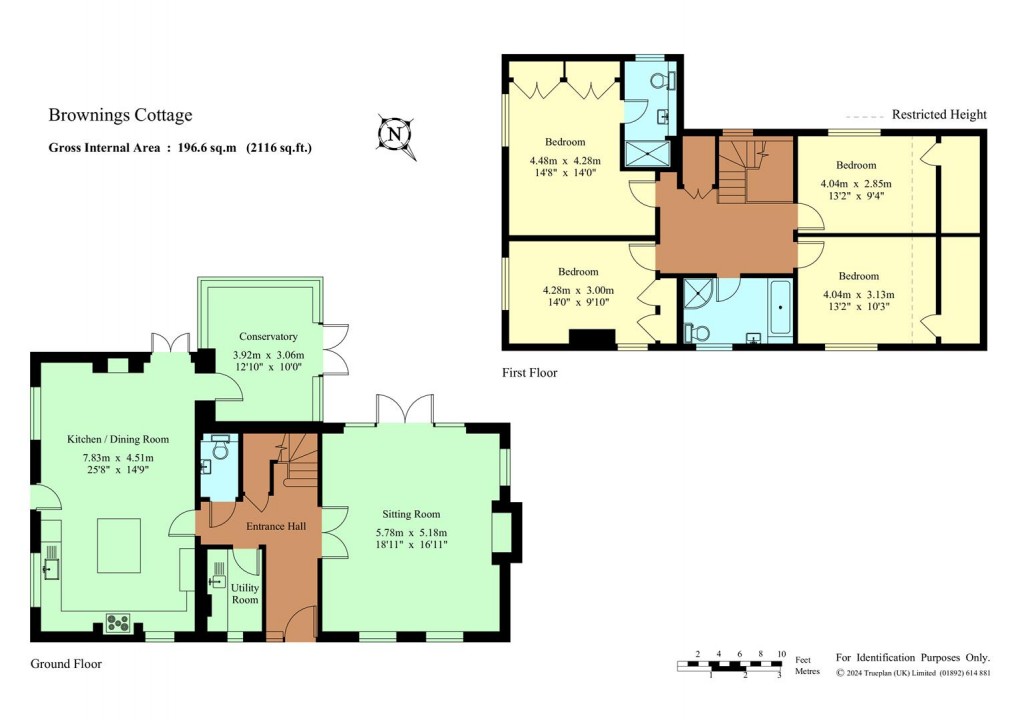 Floorplan for Hale Oak Road, Chiddingstone