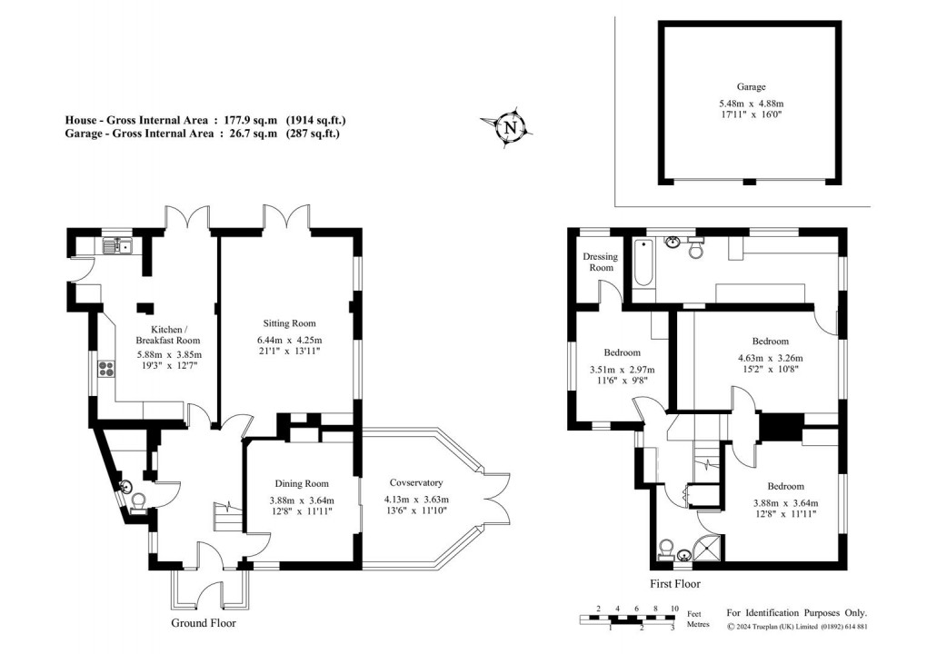 Floorplan for Spout Lane, Crockham Hill, Edenbridge