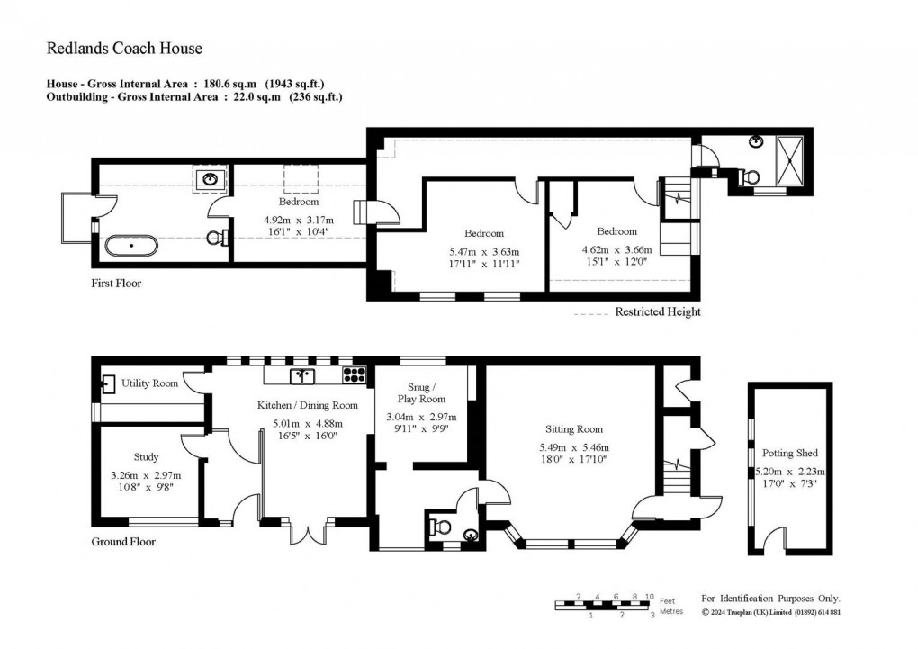 Floorplan for Main Road, Crockham Hill