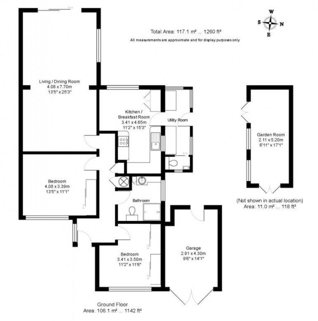 Floorplan for Main Road, Westerham