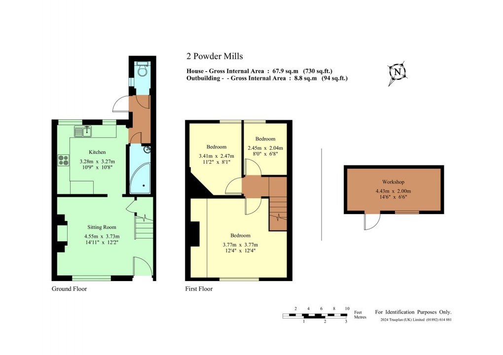 Floorplan for Powder Mills, Leigh