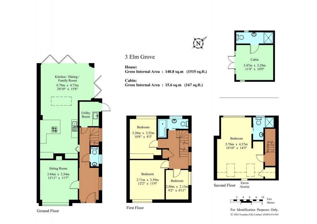 Floorplan for Elm Grove, Hildenborough - Chain Free