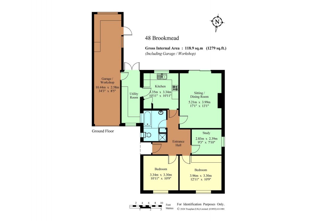 Floorplan for Brookmead, Hildenborough