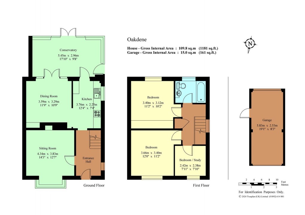 Floorplan for Penshurst Road, Leigh