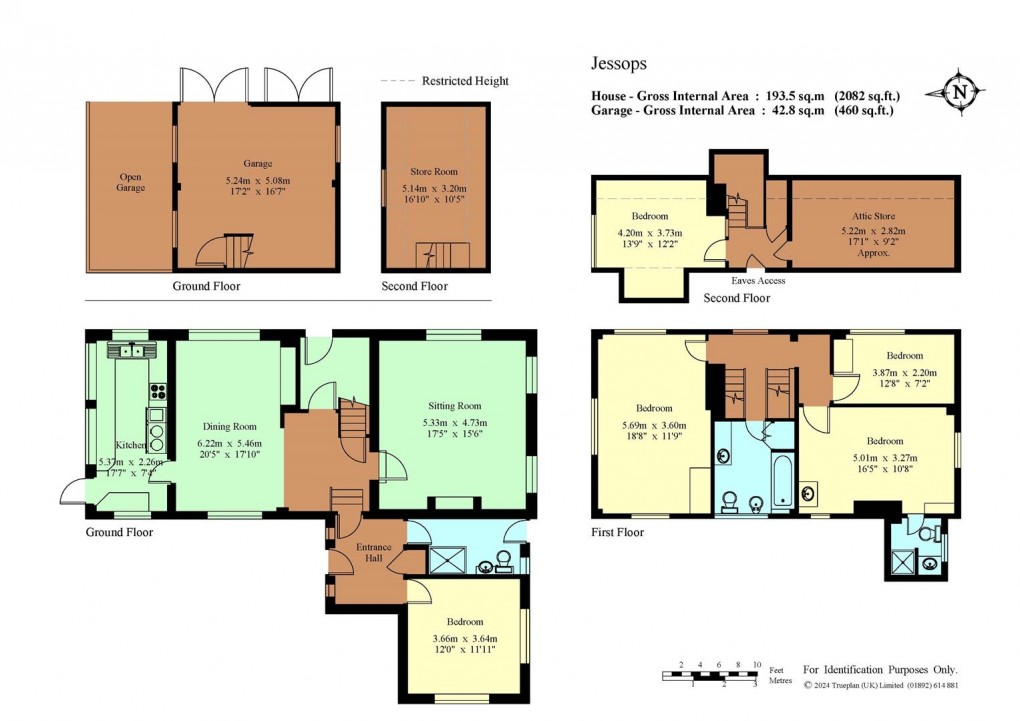 Floorplan for Tonbridge Road, Bough Beech