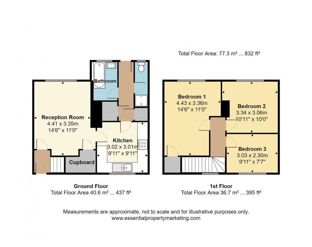 Floorplan for West End, Brasted, Westerham