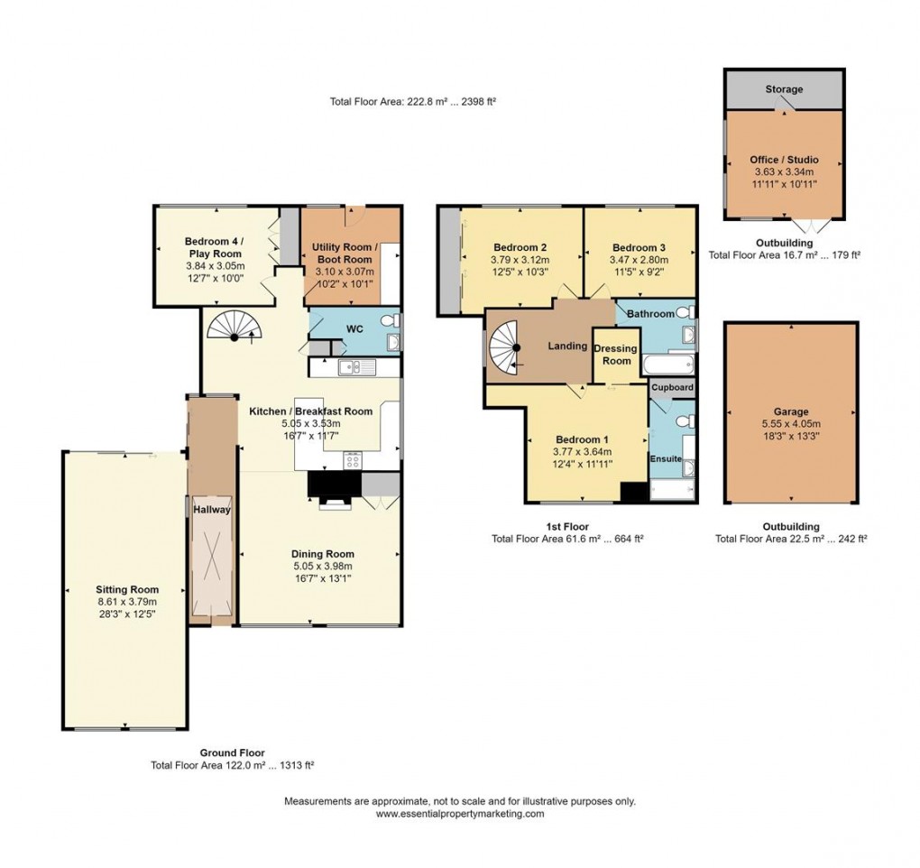 Floorplan for Westmore Road, Tatsfield, Westerham