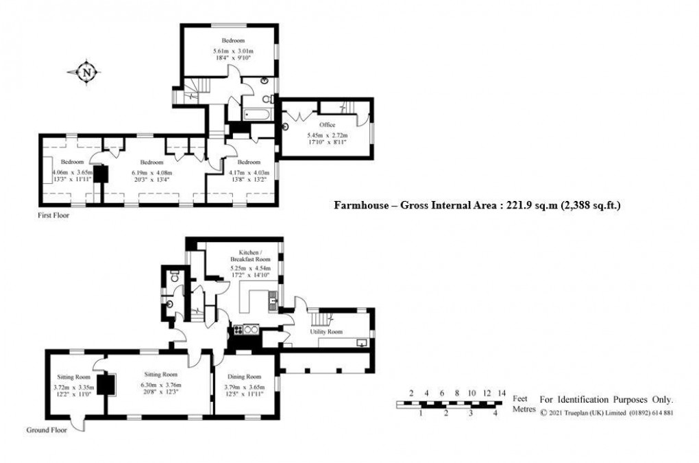 Floorplan for Stonehouse Lane, Halstead, Nr. Sevenoaks