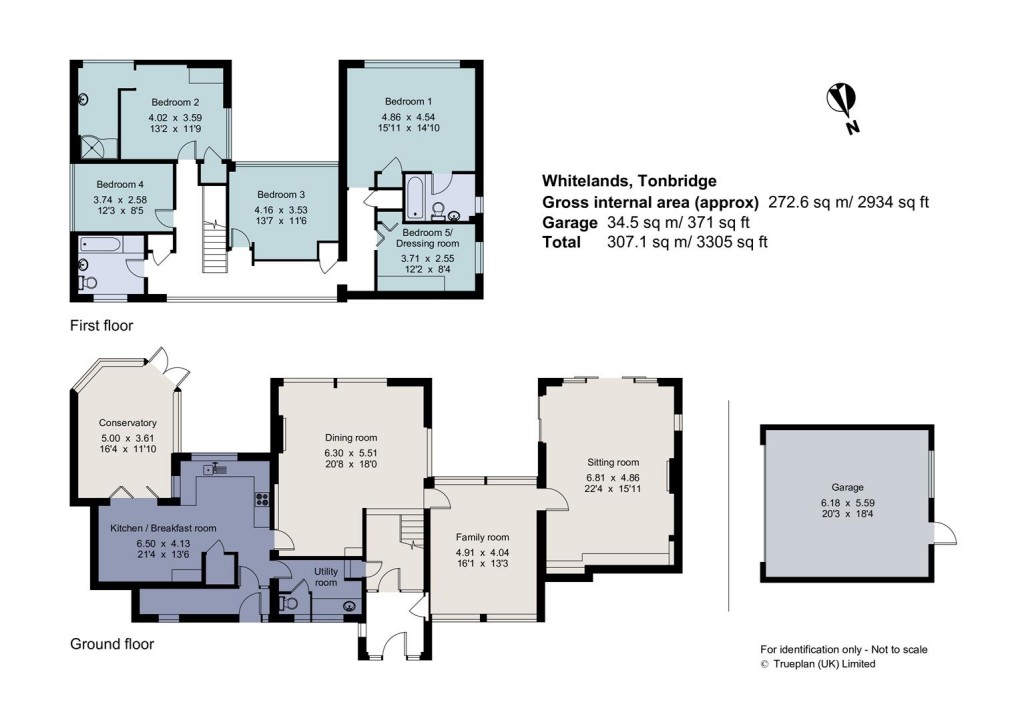 Floorplan for Shipbourne Road - Chain Free