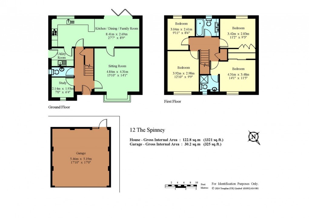 Floorplan for The Spinney, Tonbridge