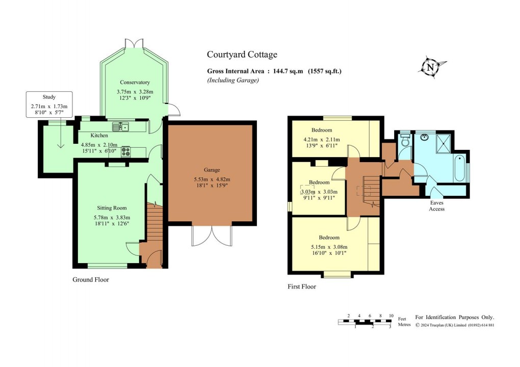 Floorplan for Coldharbour Lane, Hildenborough