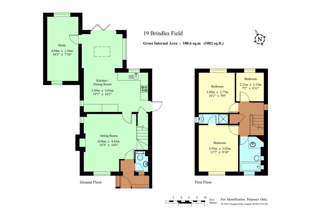 Floorplan for Brindles Field, Tonbridge