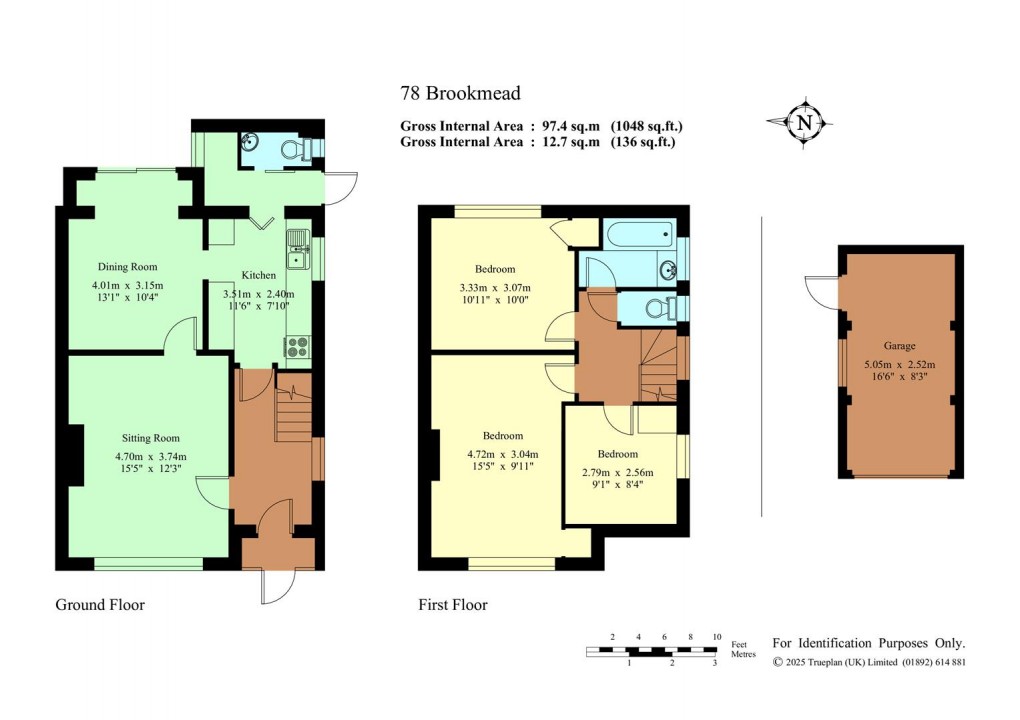 Floorplan for Brookmead, Hildenborough