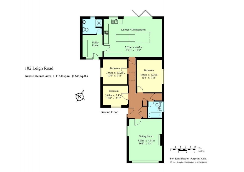 Floorplan for Leigh Road, Hildenborough, Tonbridge